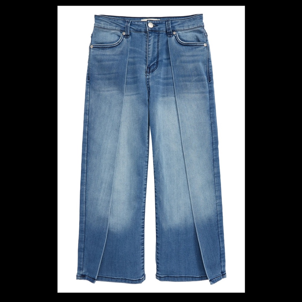 NWT Habitual Girl Wrap Wide Leg Jeans